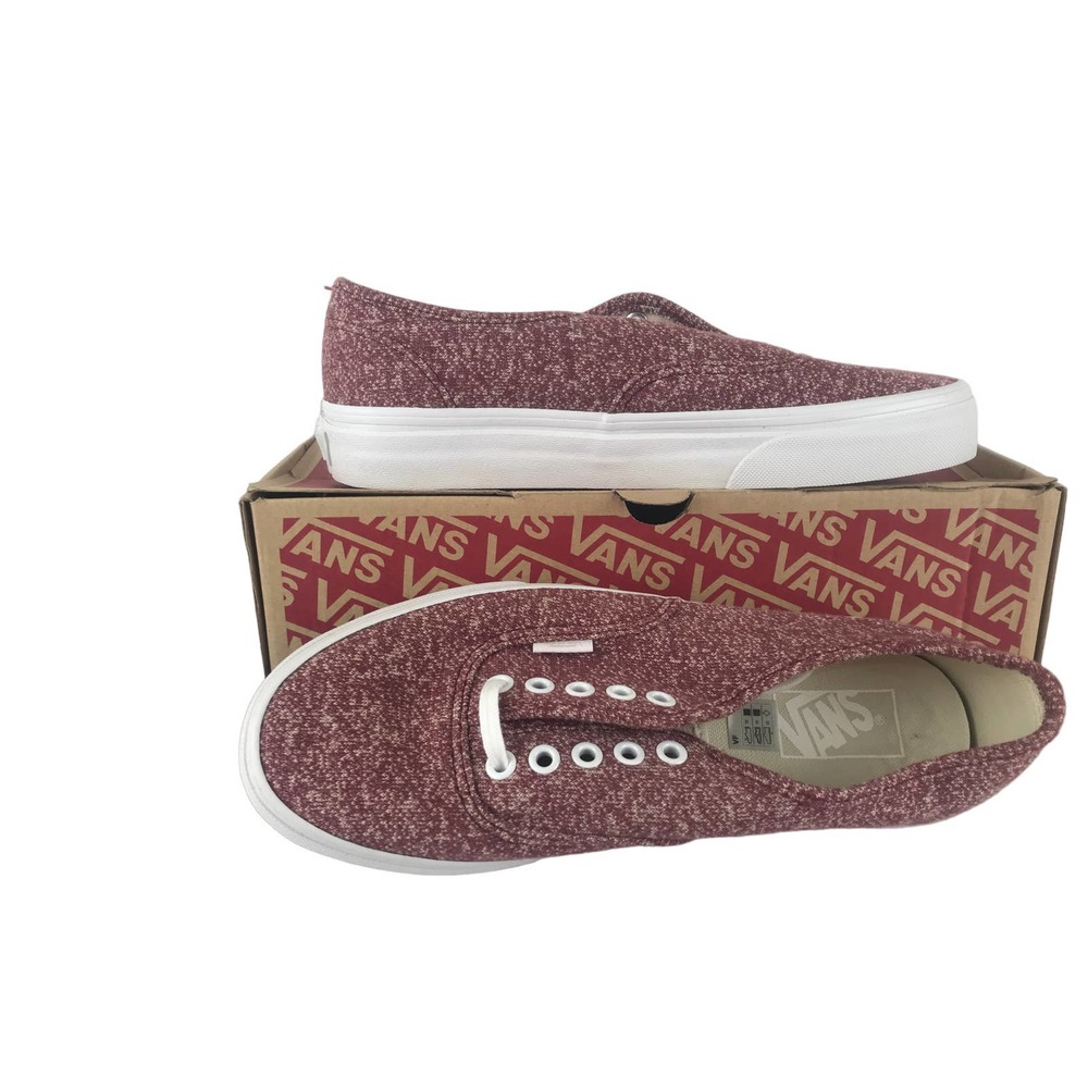 Vans Authentic skate shoes sneakers Red White Men 7 Women 8.5 New in Box
